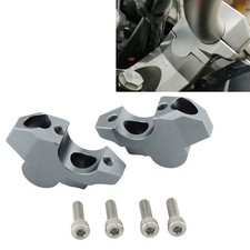 Morsetto rialzo manubrio alluminio per Honda X-ADV 750 tutti gli anni titanio 29mm