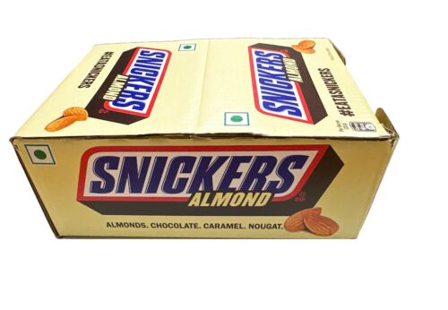 15 Snickers Almond Schokolade 45 Gr. Neuheit - Afbeelding 1 van 3