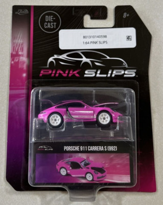 希少 JADA TOYS PINK SLIPS ポルシェ 911 GT3 RS Porsche 911 GT3 RS By Jada - Pink Slips | Diecast Unboxing