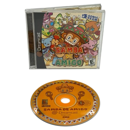 Samba De Amigo (Sega Dreamcast, 2000) CIB Complete w/ Manual Tested & Working