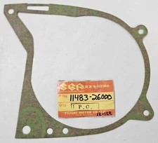 1 NOS Genuine Suzuki TM75 TS75 AS50 TS50 Mag Stator Cover Gasket OEM 11483-26000