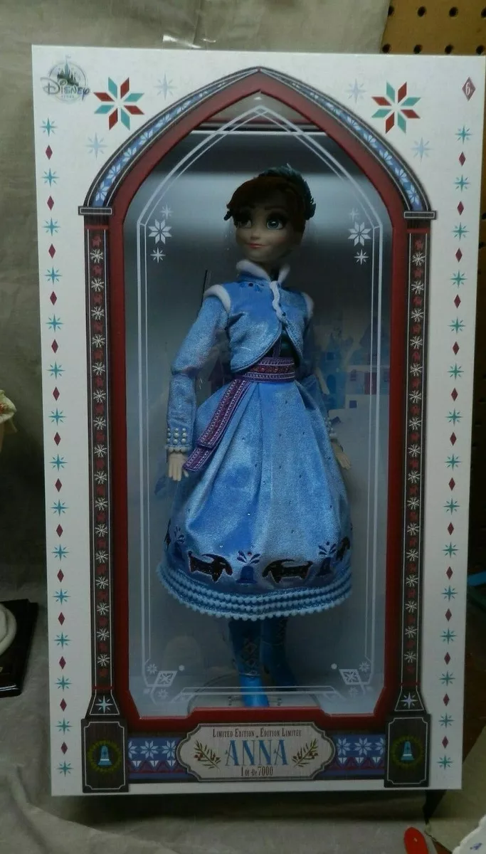 Disney Store Limited Edition Doll Anna Olaf s Frozen Adventure