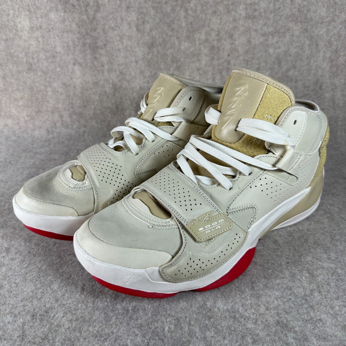 Nike Men Jordan Zion 2 Let's Dance Shoes DO8990-217 Mid Top Cream