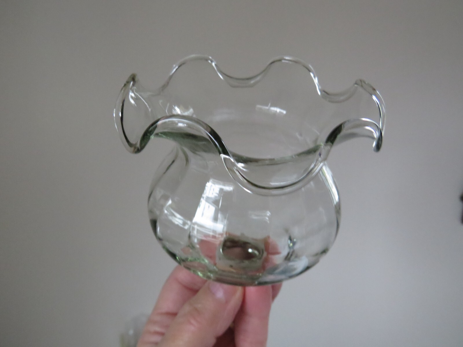 Set of 4 Home Interior Homco Fluted Votive Cups 3 1/2" Tall. NEW