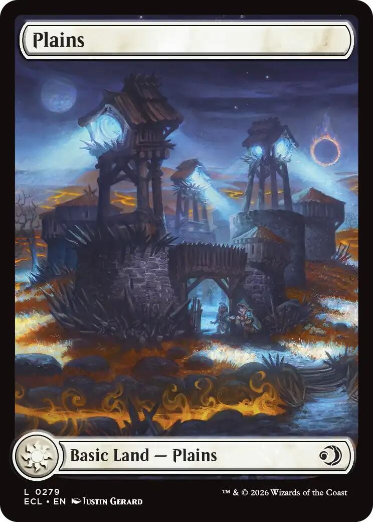 Plains (0279) Foil [ECL - 279] NM MagicLorwyn Eclipsed