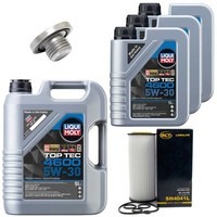 MotoröL Filter Set Top Tec 4600 5W-30 8 Liter + Schraube FüR BMW X3 3Er X5 X6