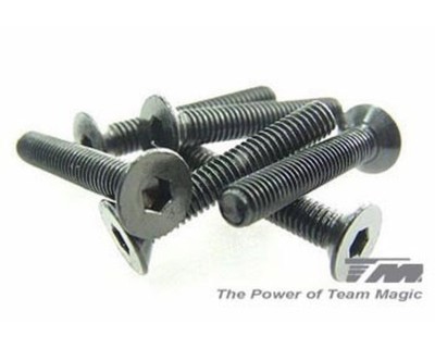 Team Magic Schrauben Senkkopf Hex Allen M3 x 25mm TM126325 