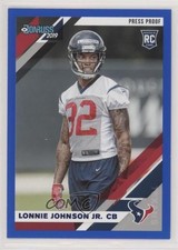 2019 Panini Donruss Rookies Press Proof Blue Lonnie Johnson Jr #276 0g4