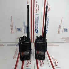 Lot of 2 Motorola XPR 3500e Digital UHF 403  512 MHz Two-Way Radio 128 Channels