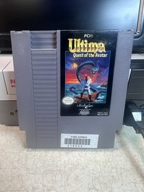 Ultima: Quest of the Avatar NES game only NEW SAVE BATTERY