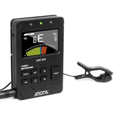 Digital Metronome Tuner Rechargeable for All Instruments with Guitar Bass Vio...