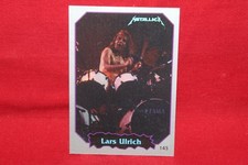 Argentina Ultra Figus Rock Sticker Card #143 Lars Ulrich Metallica