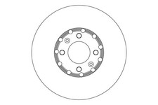 2x TRW Bremsscheibe DF6818 13,3 für OPEL CORSA P2JO MOKKA PEUGEOT 208 2 2008 100