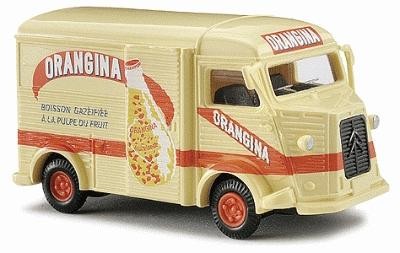 Furgoneta modelo plástico Busch 41954 HO 1:87 Citroen H "Orangina" | Zustand: New
