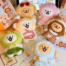 TOPTOY Maltese Colorful Daily Series Plush Toy Pendant Confirmed Blind Box Gift