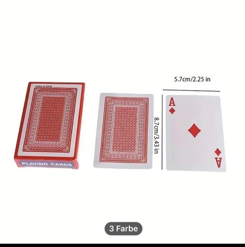 Hochwertige Pokerkarten für Endlosspaß, Premium Pokerkarten - 21 Punkte, Euchre - Bild 2 von 3