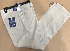Izod Comfort  Performance Straight Fit Dress Pant Size 34 x 32 Heathe Color
