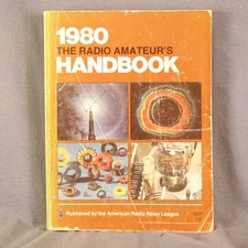 1980 The ARRL The Radio Amateurs Handbook Good Condition Front & Side View 