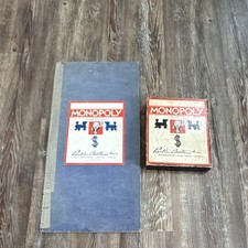 Vintage 1935 Parker Brothers Monopoly Board Game no box