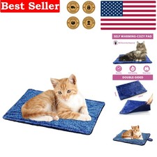 Ultra-Soft Cat Bed with Self-Warming Technology - Safe  Cozy for Small Pets