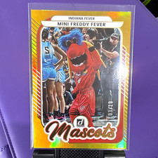 RARE GOLD SSP Panini 2026 WNBA Donruss Mascots Mini Freddy Fever Indiana #5 3/10