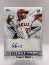 2022 Topps #BSA-OO Oliver Ortega Baseball Stars Autographs