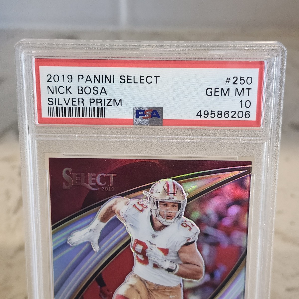 PANINI NFLカード SELECT FIELD LEVEL PRIZM NICK BOSA SAN FRANCISCO 49ERS 26/75 #250 送料無料 中古 IT1 Nick Bosa 2019 Select #250 Field Level Silver Price Guide
