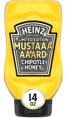Heinz Limited Edition MUSTAAAAAARD Chipolte Honey New Sealed