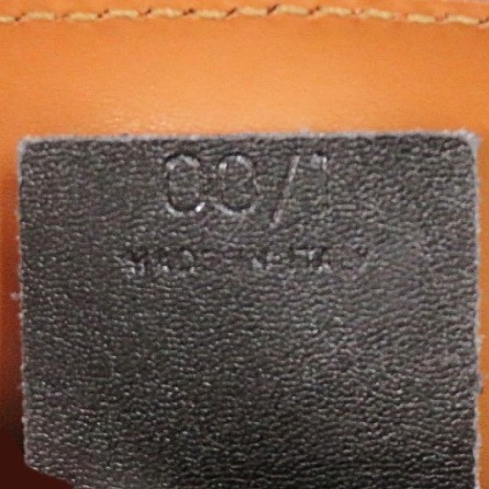 AUTHENTIC CELINE Shoulder Bag Camel Leather Embossed Leather — image 10