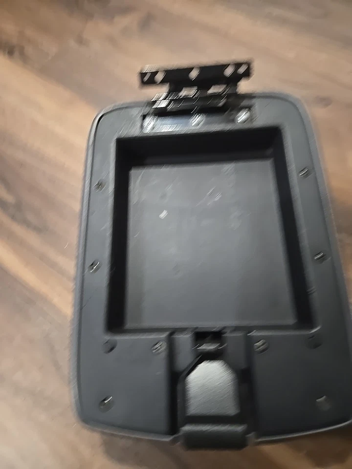 Nissan Xterra Frontier 1999-2001 consola central tapa gris con pestillo y bisagra  Foto 3 de 3