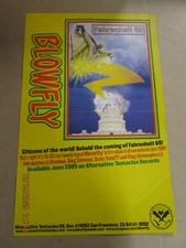 BLOWFLY Fahrenheit 69 2005 PROMO POSTER Alternative Tentacles DAMAGED Afroman