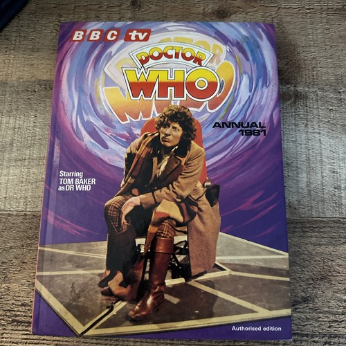 The Dr Who Annual 1981 Unclipped - Picture 1 of 3