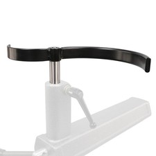 Hurricane Turning Tools, S-Curved Tool Rest with 8.5" and 5.2" Diameter Curves,
