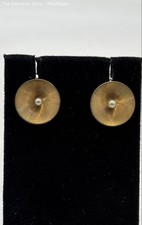 10K Yellow Gold Fine Jewelry Polished Round Stud Earrings 5.46 Grams