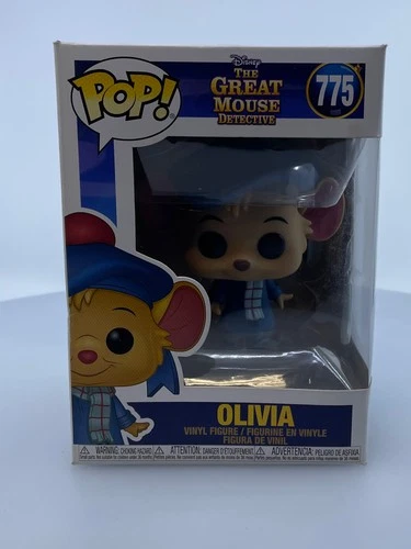 Funko POP! Disney Great Mouse Detective Olivia #775 Vinyl Figure DAMAGED BOX
