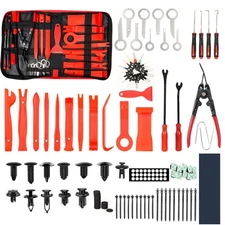 238Pcs Car Trim Removal Tool Set Radio Hand Pry Panel Door Interior Clip Plastic