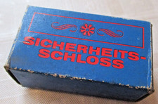 Sicherheitsschloss klein und alt.