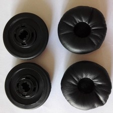 Headphone Covers Hearset Pads 2pcs Accessories PU Leather Pair Sponge Foam