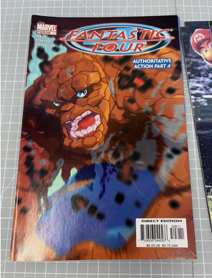 Fantastic Four #506 Awesome The Thing Cover Fantastic Four Comic Book