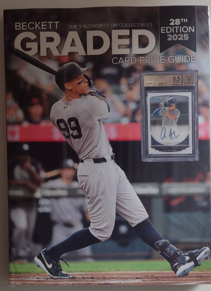 2025 28th Edition Beckett Graded Card Price Guide NEW $29.95 Cover Judge Yankees | eBay 2025 28th Edition Beckett Graded Card Price Guide NEW $29.95 Cover Judge Yankees | eBay