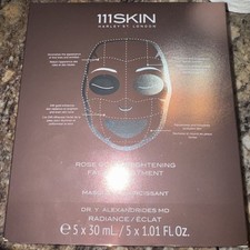 111SKIN Rose Gold Brightening Facial Treatment Mask 5 Count NIB Exp: 02/2025