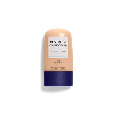 COVERGIRL Smoothers Hydrating Makeup Creamy Beige, 1 oz