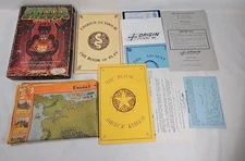 CIB - Ultima III Exodus - COMPLETE w/ Map - IBM PC / PC JR. / TANDY - W/ MAP