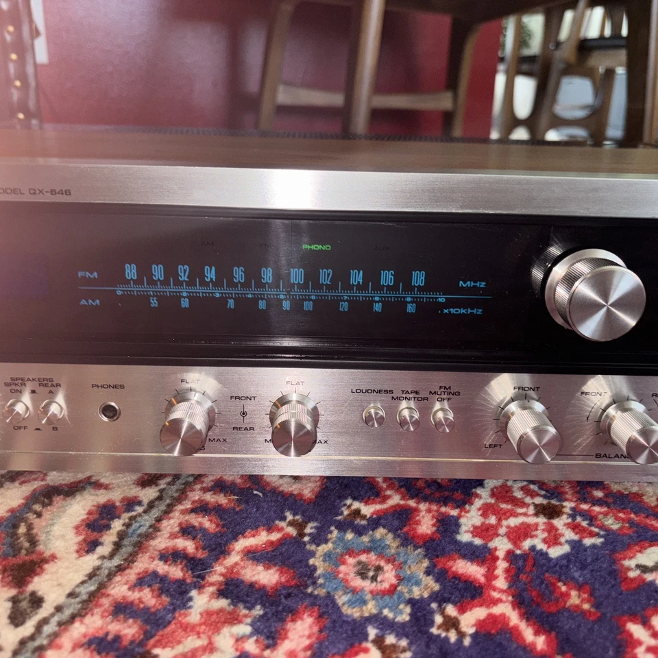 RECEPTOR PIONEER QX-646 QUAD 4 CANALES 1 DUEÑO EXCELENTE UNIDAD DE FUNCIONAMIENTO Foto 3 de 4