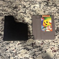 Pac-Man Namco Nintendo NES 1993 Gray Cart Tested Authentic Game w/ Sleeve OEM