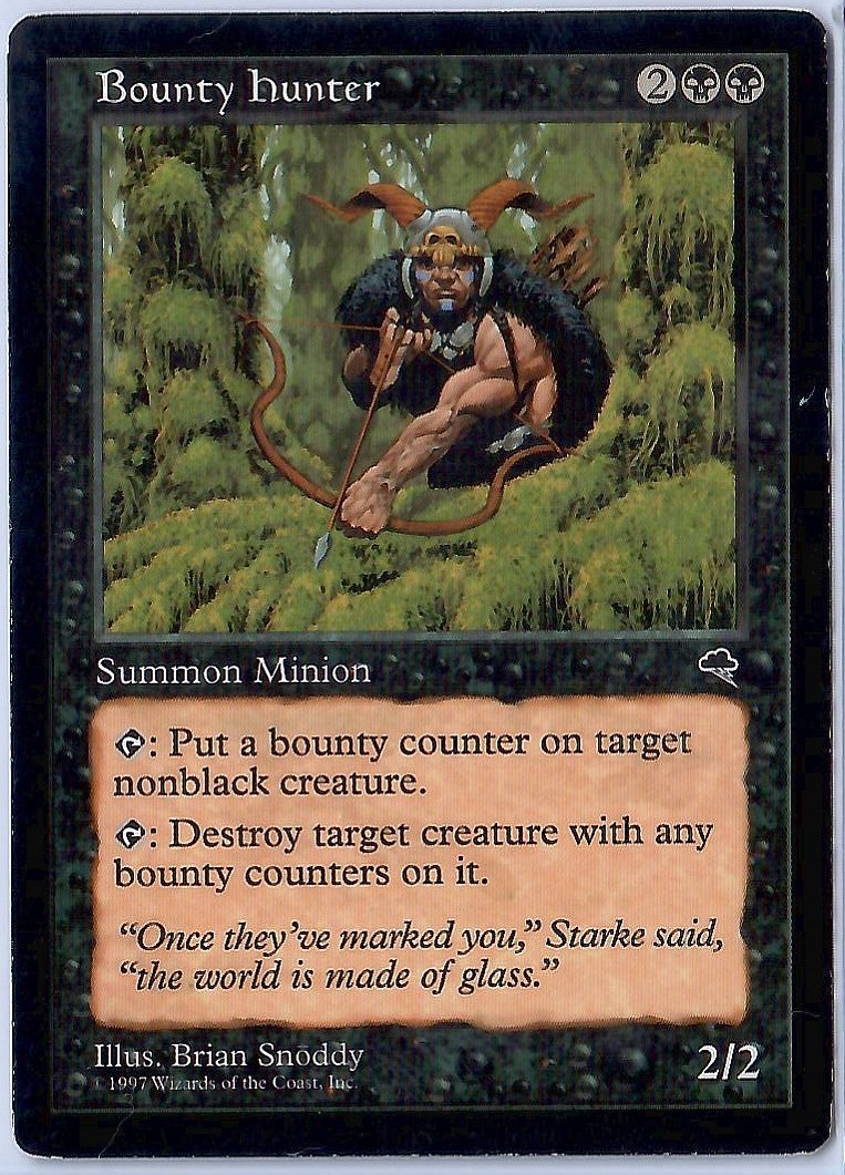 Bounty Hunter Non-Foil TMP #110 Tempest MTG Magic the Gathering