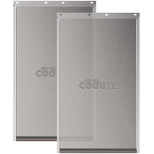 2 Pack Pet Door Replacement Flap with Magnetic Closure, Compatible with PetSa...