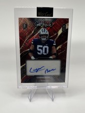 2023 Cooper Beebe  Wild Card  American Metallix Football /15  Auto Rookie. rookie card picture