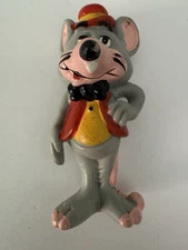 Vintage 1983 Pizza Time Theater Chuck E Cheese 2.5" PVC Figure -- ShowBiz Mouse