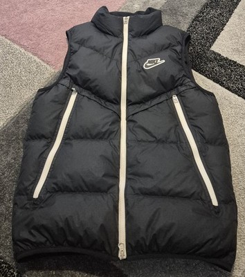 Nike Sportswear Down-Fill Windrunner Gilet Vest Black CU4414-010 Men s Size S